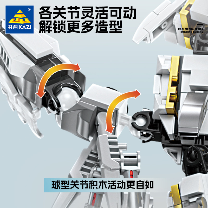 KaiZhi KY8093 Serie Mecha Bloques de Construcción de Bestias Gigantes Aeroespaciales Juguetes Educativos para Niños Modelo al por Mayor