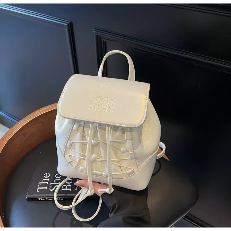 迷你小背包双肩女大学生上课通勤双肩包女2025新款百搭简约旅行包