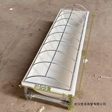 新款鸭鹅食槽料槽水槽神器长方形家禽养殖器具饲料盆塑料饮水槽