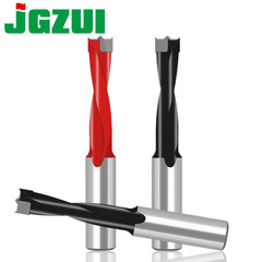 Woodworking row drill, alloy row drill, woodworking drill bit, row drill tip, hole opener, six-sided drill bit forward and reverse