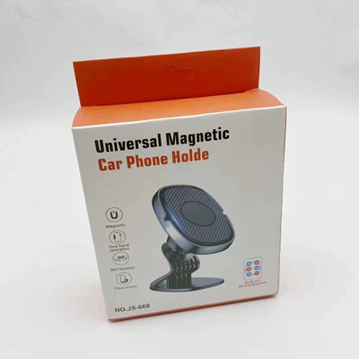 Cross-border 360-degree bending support frame car bracket strong magnetic attraction car navigation seat car mobile phone bracket (Car phone holder) - black-strong-magnetic-mobile-phone-holder