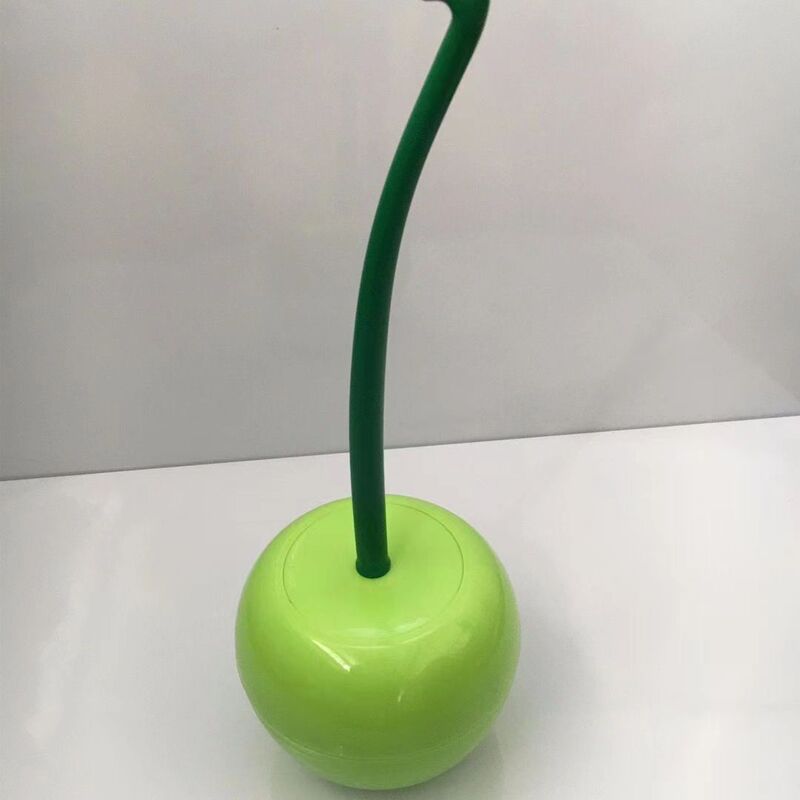 樱桃马桶刷家用长柄软毛马桶刷货创意塑料清洁刷厕所刷套装可贴标|undefined