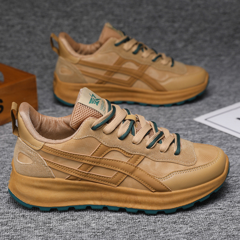 2025 tendencia nuevo estilo zapatos de hombre moda casual suela blanda pareja ligera zapatos de papá suela gruesa zapatos deportivos de altura zapatos de mujer