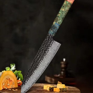 VG10 Damascus Steel Japanese Blacksmith Hammer Handmade Chef Knife Chopper