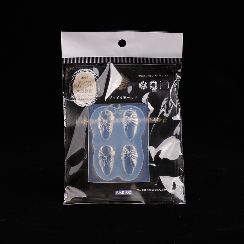 Manicure japonés estereoscópico mariposa tallado moldes de silicona dulces osos de uñas decoración pegamento de esmalte de uñas relleno de pegamento de fototerapia