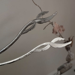 New Chinese Style Cool Fishbone Hairpin, Ancient Atmosphere, Rear Hairpin, Retro Hairpin, Hair Accessory