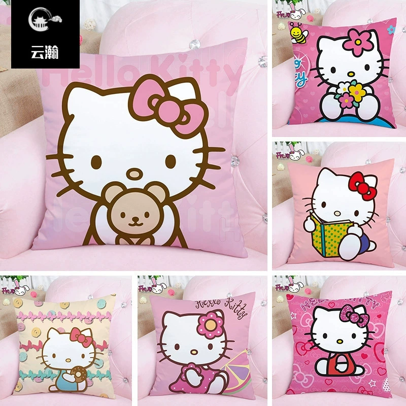 Кошачья подушка дизайн милая девушка сердце подушка фото сделать персонализированный креативный подарок DIY