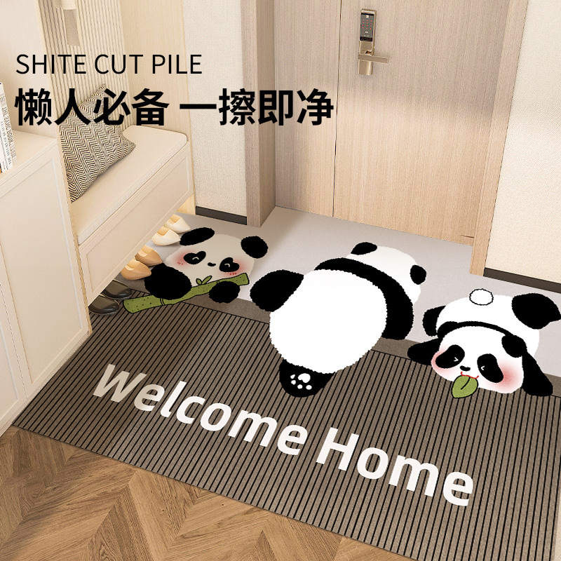 Floor Mats in Front of the Entrance Door, Household Non-Slip Door Stain-Resistant Foot Mats, Cartoon No-Care Wipeable Entrance Door Mats Floor Mats in Front of the Entrance Door, Household Non-Slip Door Stain-Resistant Foot Mats, Cartoon No-Care Wipeable Entrance Door Mats