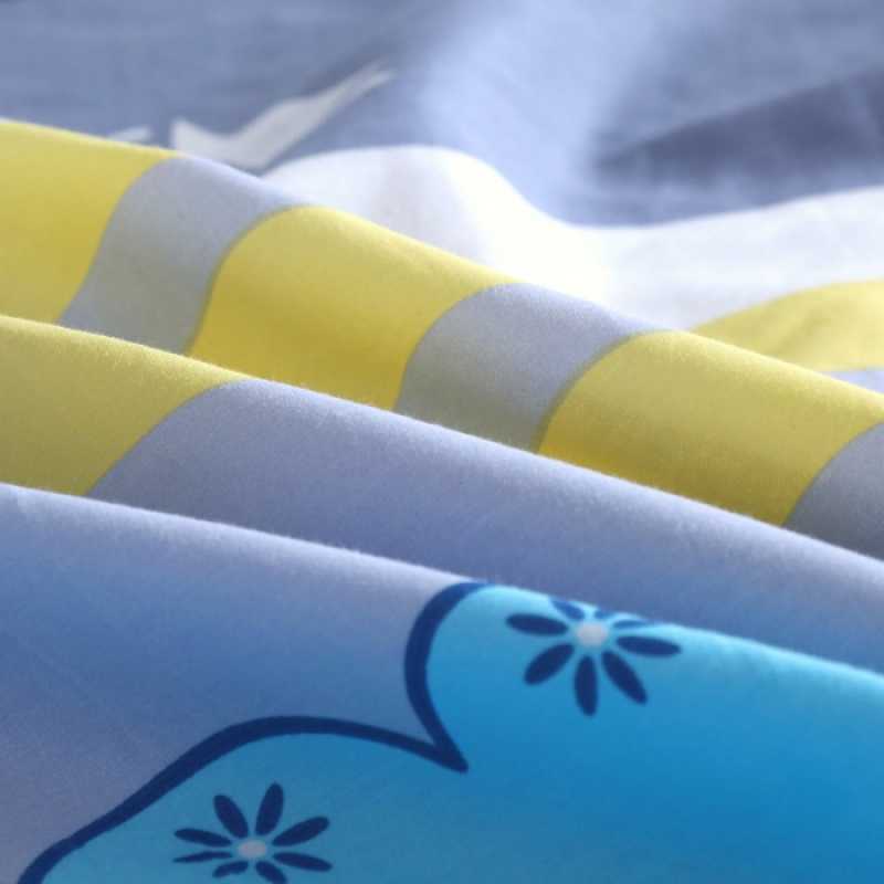 Mat, foldable summer silk set for students, 3 piece set, increased thickness