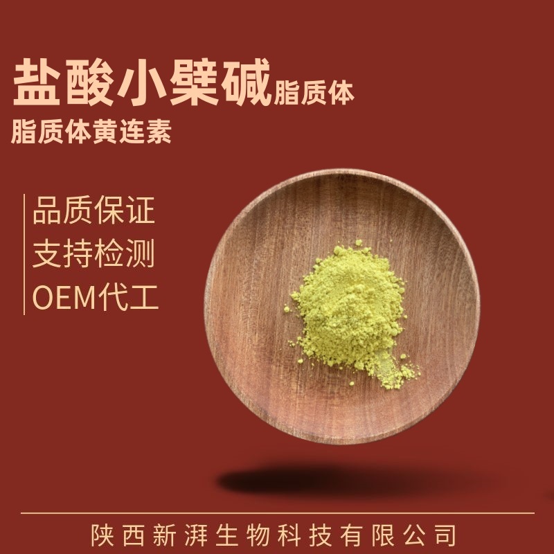 黄连素97% 脂质体盐酸小檗碱 磷脂纳米包裹盐酸小檗碱脂质体 现货