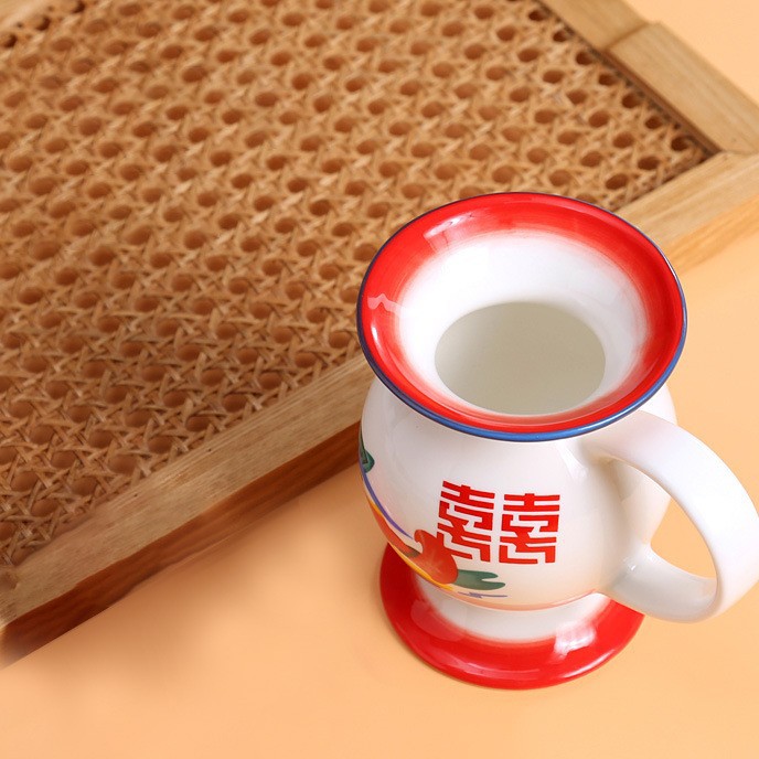 스핏툰 컵 레드 싱글 컵