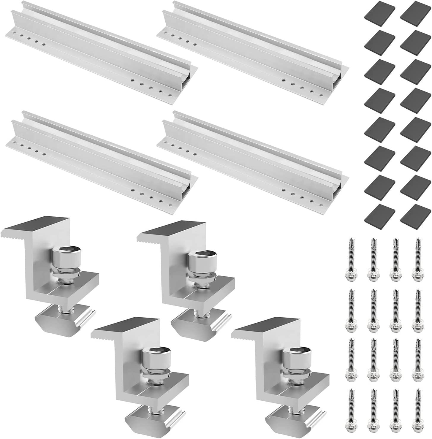 300mm 미니 가이드 레일 6 종 세트 (가이드 레일 6 개 + 측면 압력 4 개 + 중간 압력 2 개: 주문할 때 연탄 높이 참고)