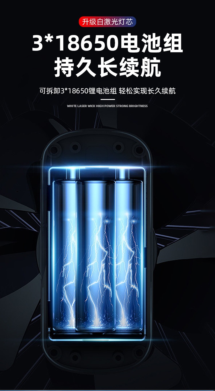 2023 New Model Flashlight Laser Ultra-Bright Rechargeable Outdoor Strong Light Long-Range Digital Display High-Power Aluminum Alloy