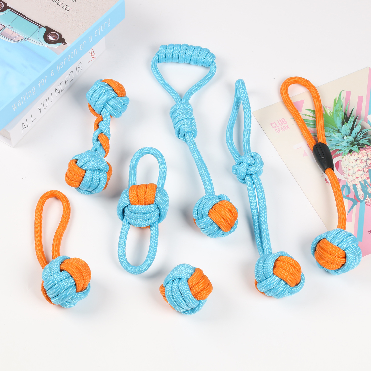 Juguetes para perros tejidos de polipropileno personalizados del fabricante