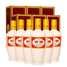 山西汾53度汾-酒杏花村750ml*6瓶 非原箱清香型出口玻汾白酒批发