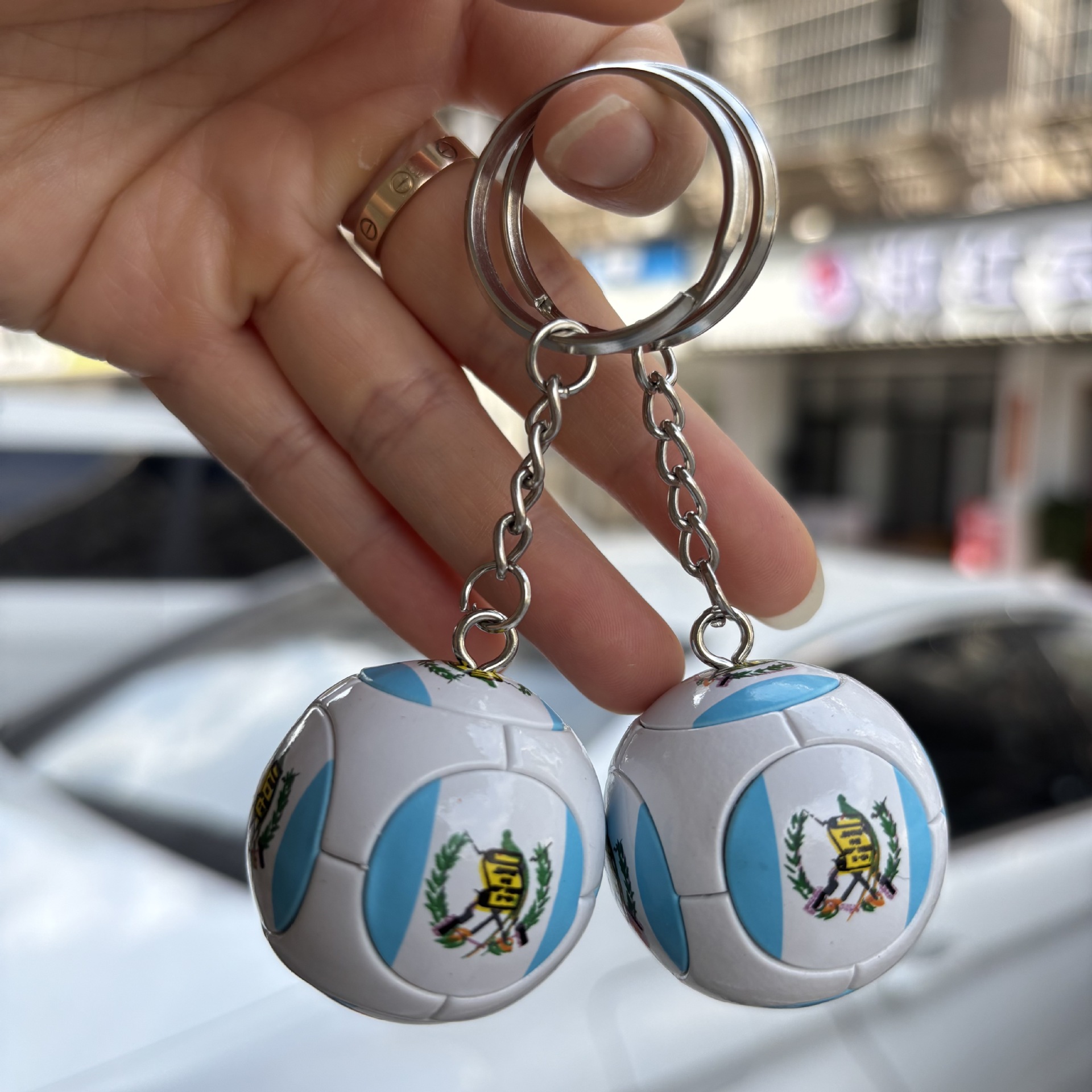 Llavero de la Copa Mundial de fútbol, baloncesto, voleibol, béisbol, rugby, bolos, softbol, tenis, tenis de mesa y bádminton