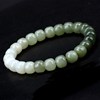 Organic bead bracelet jade from Qinghai province, gradient