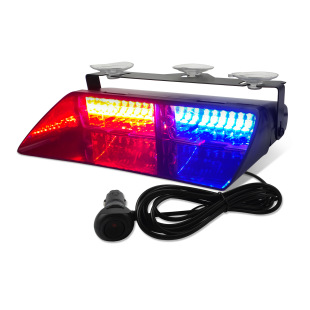 Car suction cup warning light windshield strobe light flash light 16LED emergency flash suction cup shovel light