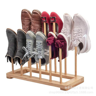 易组装长筒靴木质整理器家用简约鞋架鞋架节省空间玄关立式鞋架-阿里巴巴