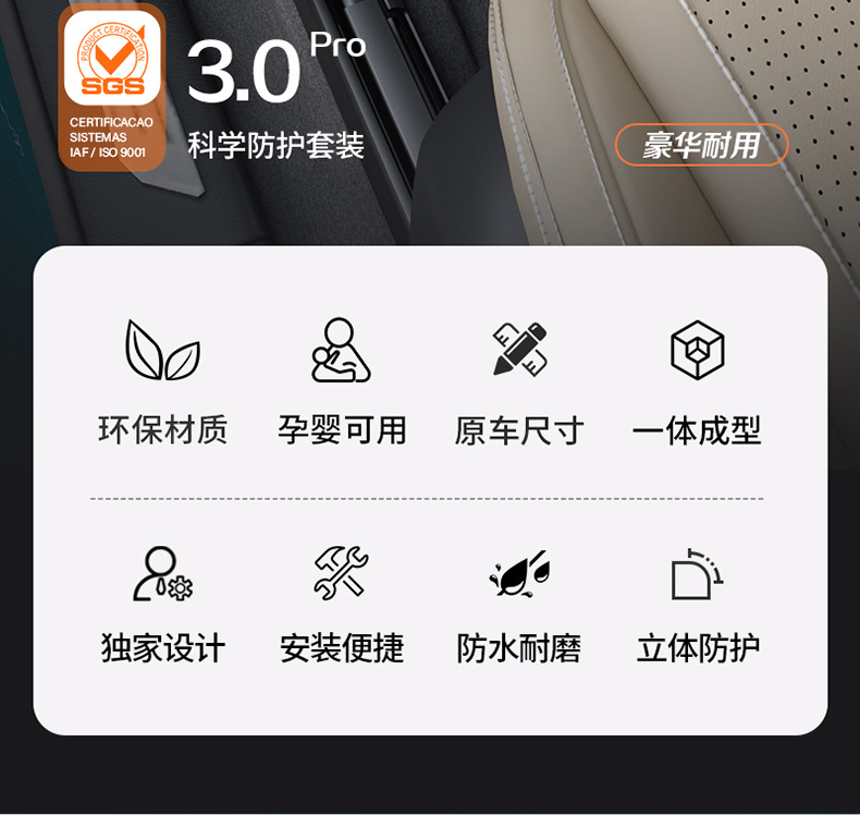 Suitable for Geely Galaxy E5 A7 Xingjian 7 Xingyue L Emgrand Xingyuan Special Car-Specific Colorful Tpe Car Floor Mats