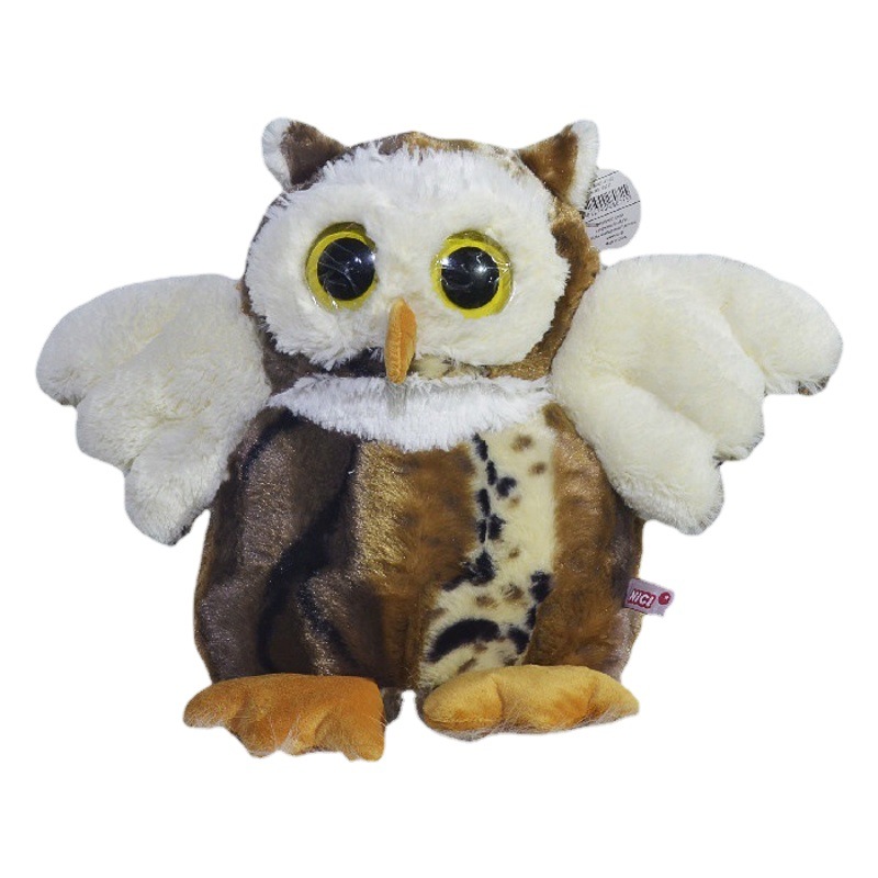 Simulación de comercio exterior búho de peluche de juguete para niños ragdoll muñeca ventana sala de estar Decoración Accesorios transfronterizos al por mayor