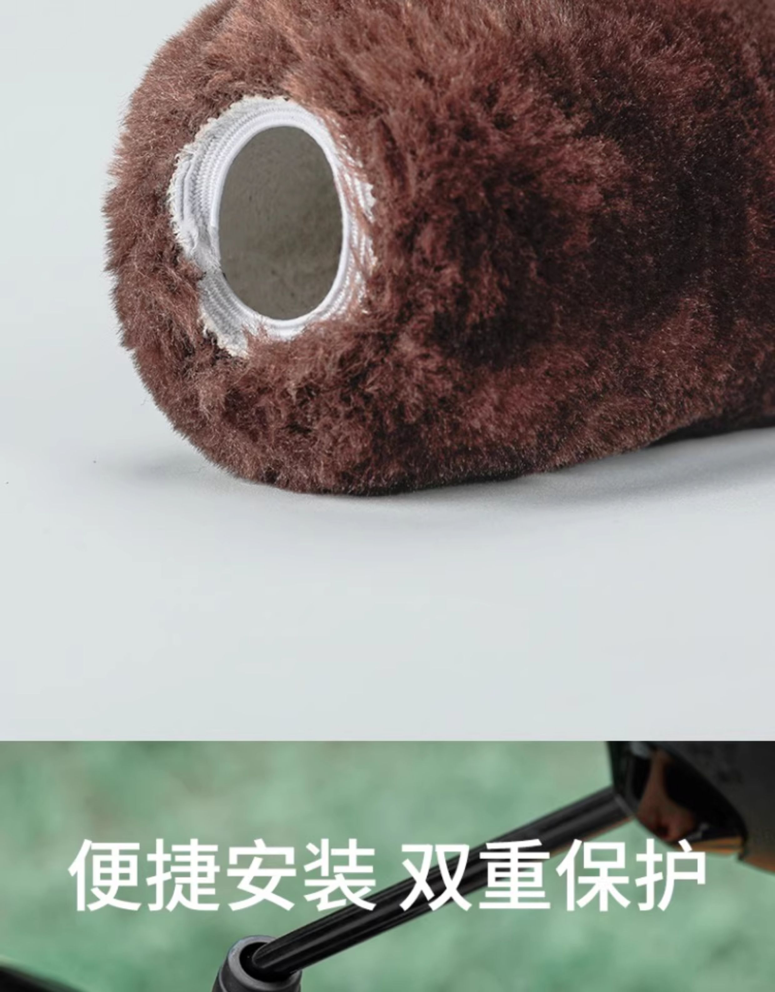 Electric vehicle handlebar covers, winter electric bike handlebar covers, warm plush brake covers, handlebar gloves, motorcycle protective gloves