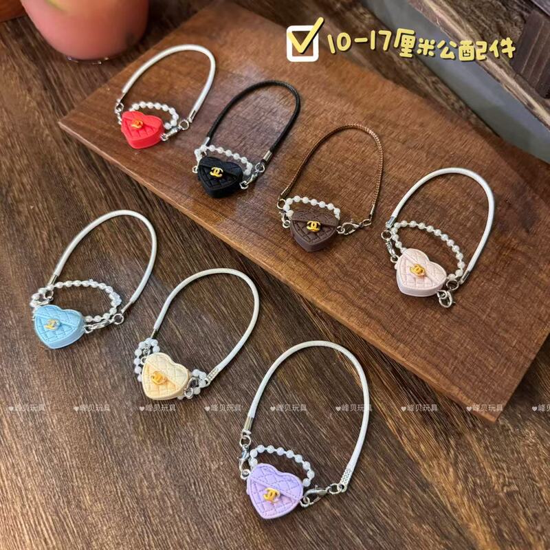 新款dollhouse娃娃屋公仔挂件立体树脂DIY饰品迷你斜跨小香包包|undefined