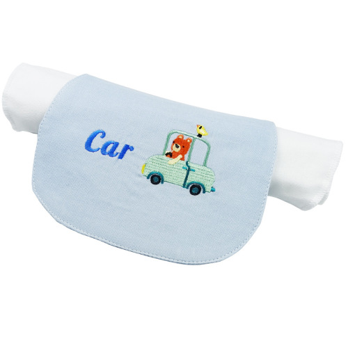Summer sweat-absorbing towel baby cotton gauze kindergarten pad sling all children large size 0-6 years old baby sweat towel