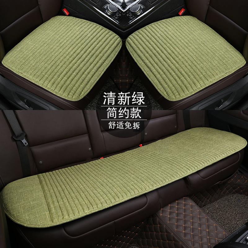 四季の快適な車の座布団の通気性の亜麻のそばの殻は縛らないでください。|undefined
