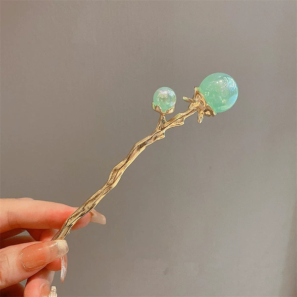 51# Hairpin-Blue Staff