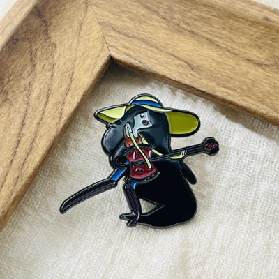 Cool and Stylish Marceline Axe Bass Brooch Adventure Time Anime Merchandise Badge Clothing Backpack Accessories Wholesale
