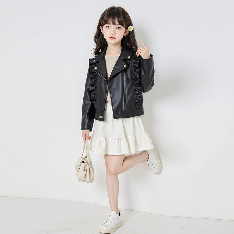 Кардиган, детская осенняя куртка, для подростков, западный стиль, стиль Chanel