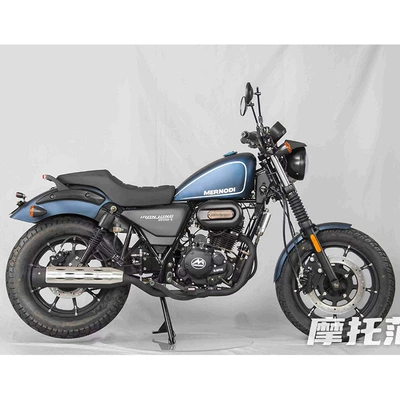 Motosikletlər Retro Fuel-Powered Single-Cylinder Four-Valve 6-Speed