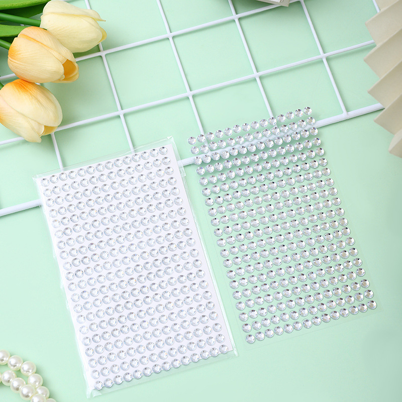 6mm 280 입자 단일 드릴 화이트 드릴