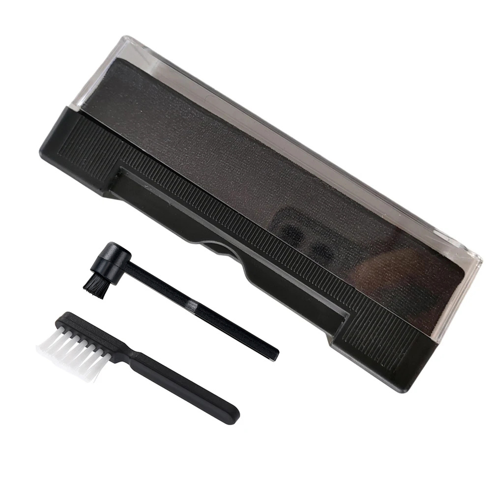 En stock rápido pelo vinilo fonógrafo cepillo de limpieza fonógrafo herramienta de limpieza traje de limpieza accesorios fonógrafo de vinilo