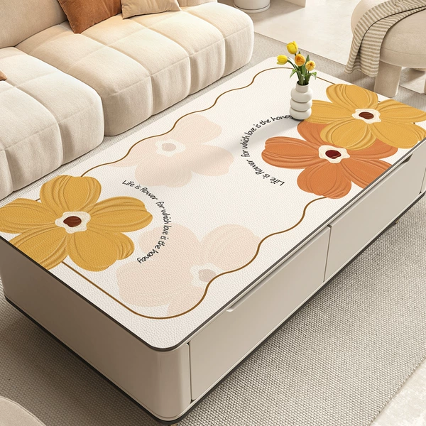 Autumn warm flowers [Double-sided leather anti-slip bottom]