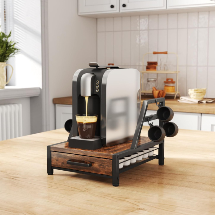 Fábrica directa de 35 paquetes de capacidad por capa de cajón de cápsulas de café con soporte de taza K para suministro transfronterizo