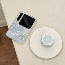 磁吸西高地雪人适用华为PuraX手机壳折叠屏mateX5翻盖卡通可爱新