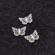 Pain bag diy material (type a butterfly-3 silver pieces)