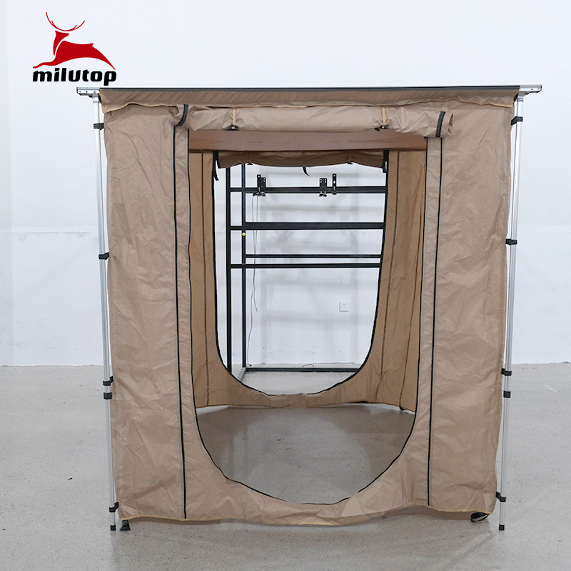 Casa de tela de fábrica directa de ciervo misterioso Carpa lateral Carpa lateral Casa de red de hilo Casa de tela dos en uno Casa de tela trapezoidal