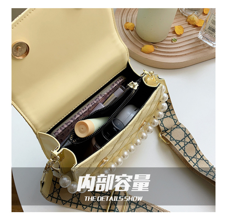 Fashion Pearl Chain Shoulder Messenger Portable Bag Wholesale display picture 17