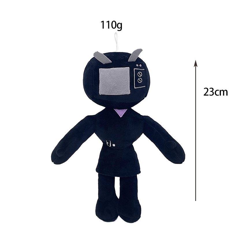 Cross-border Skibidi aseo persona Speakerman jefes Persona de audio relleno muñeca lote. Cabello