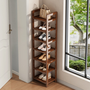Shoe Rack Simple Doorway Household Multi-layer Storage Dormitory Space-saving Corner Small Dust-proof Narrow Shoe Cabinet