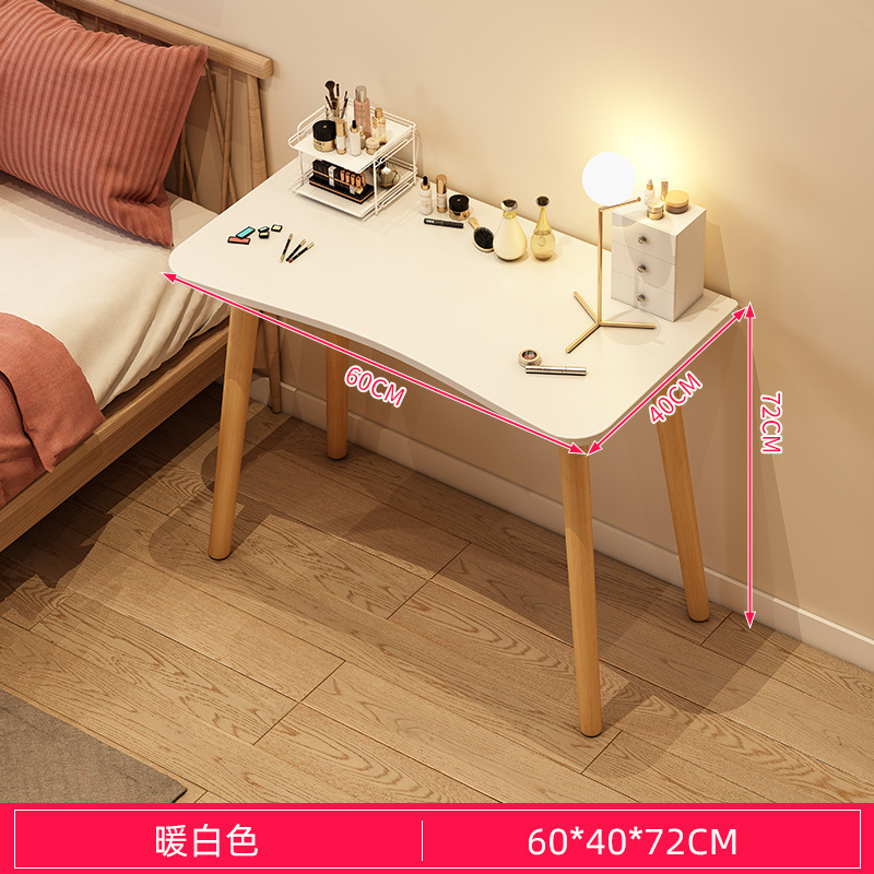 北欧梳妆台卧室小户型简约现代化妆桌 ins风简易带灯化妆台经济型|undefined