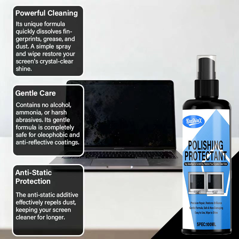 Laptop Screen Computer Dust Removal and Decontamination Cleaner Camera Keyboard Glasses Lens Cleaning Anti-Fouling Coating Spray