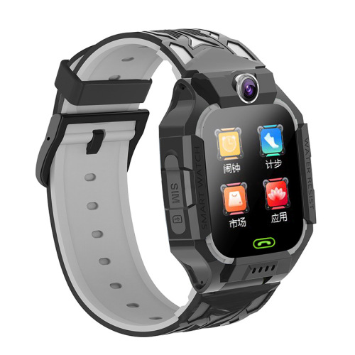 Full Netcom plug-in card smart watch multi-function video call children's phone watch positioning waterproof smart watch