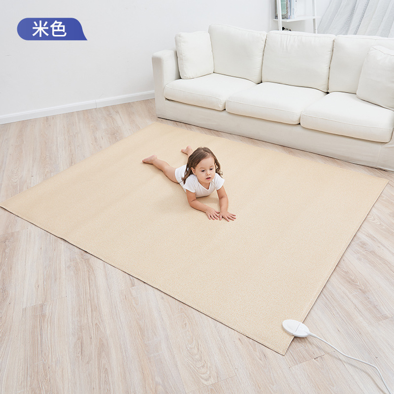Alfombra de piso de calefacción más caliente alfombra de calefacción de piso de grafeno alfombra de calefacción eléctrica doméstica sala de estar Cristal de carbono yoga estera de arrastre calefacción eléctrica Kang
