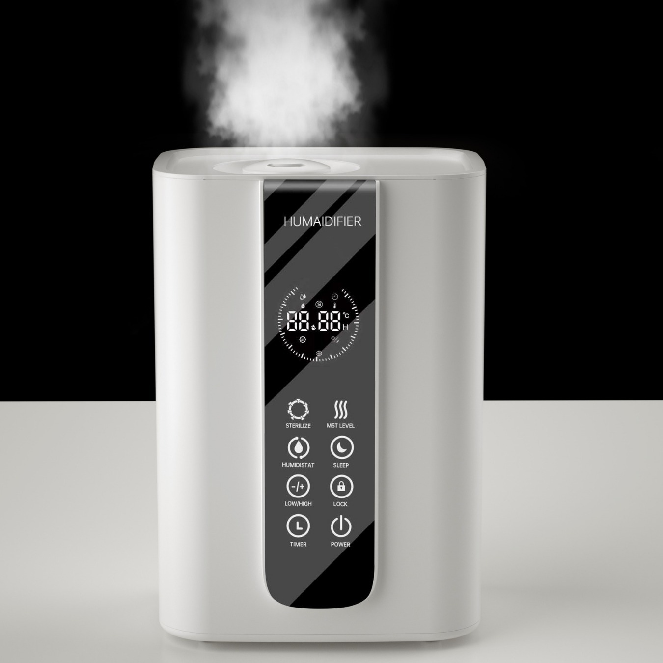 2025 Cross-Border New Product Humidifier Aromatherapy Machine 5L Household Silent Heating Spray Remote Control Humidifier Large Capacity