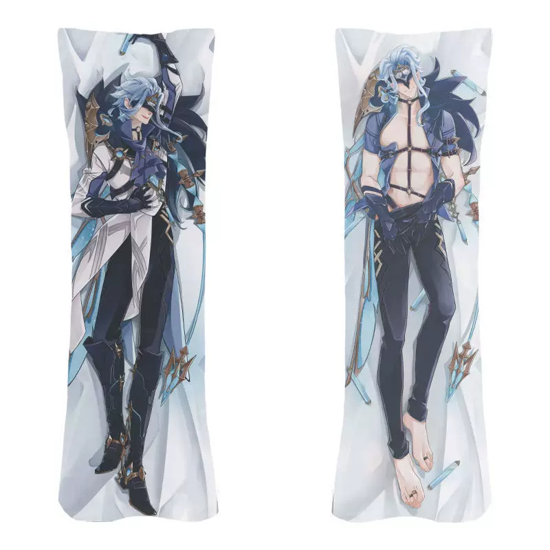 Косплей-подушка-фантомас $Genshin Dr. Dotore 2D game life-size pillowcase$