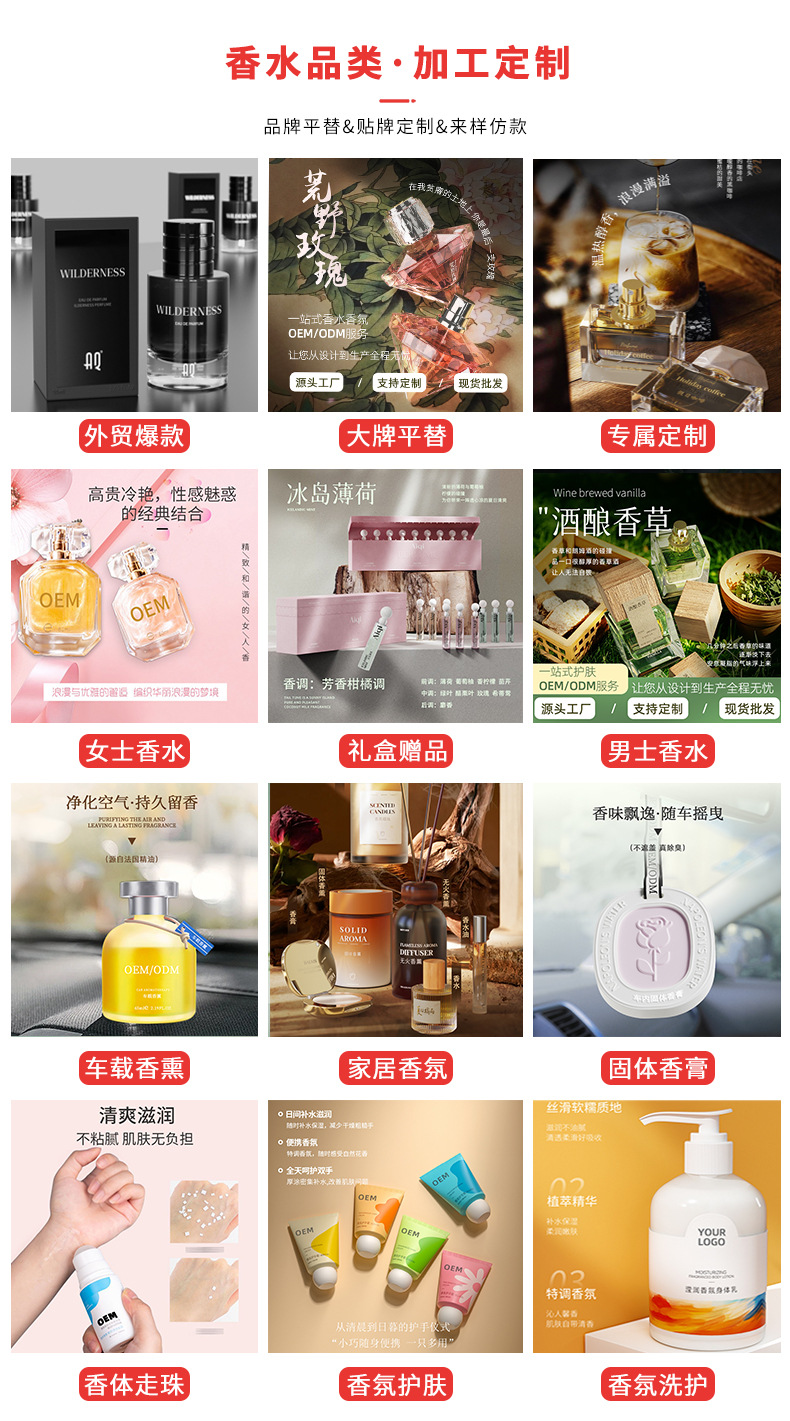 香水品类 拷贝